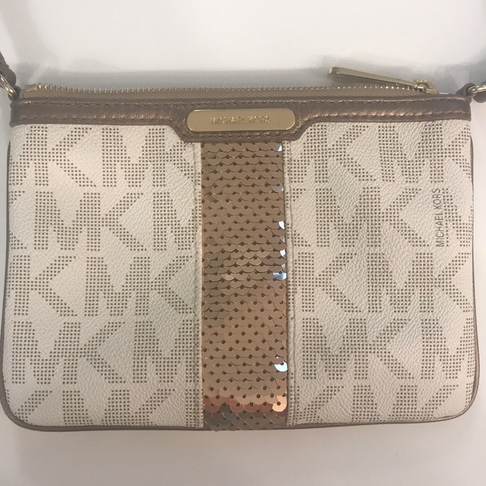 Michael Kors crossbody bag/clutch - like new